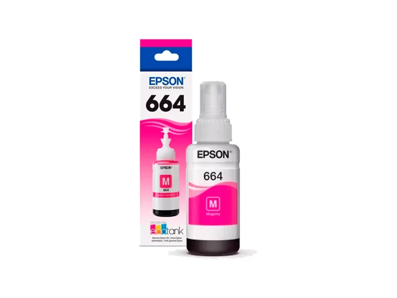 EPSON T664 Botella tinta magenta