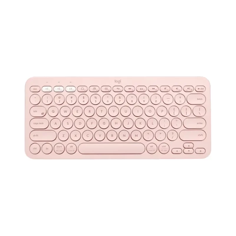 Teclado Bluetooth K380 Multi-Device Rosa