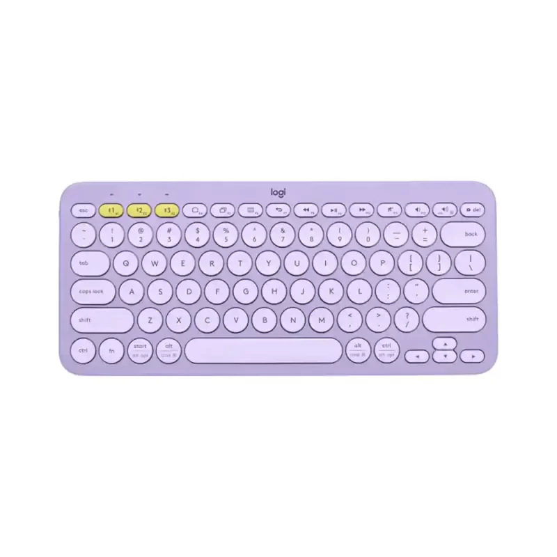 Teclado Bluetooth K380 Multi-Device Lavanda