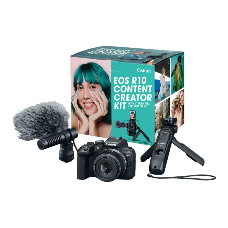 EOS R10 Creator Content Kit | 18-45mm STM | Mirrorless | APS-C