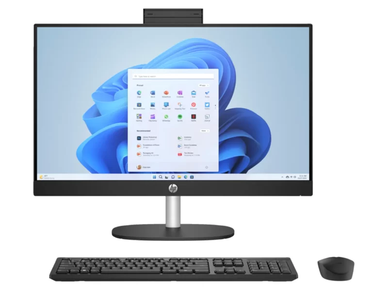HP 24-cr0000la Todo en uno | Ryzen 3, 8GB, 512GB, Pantalla 23.8", Windows 11
