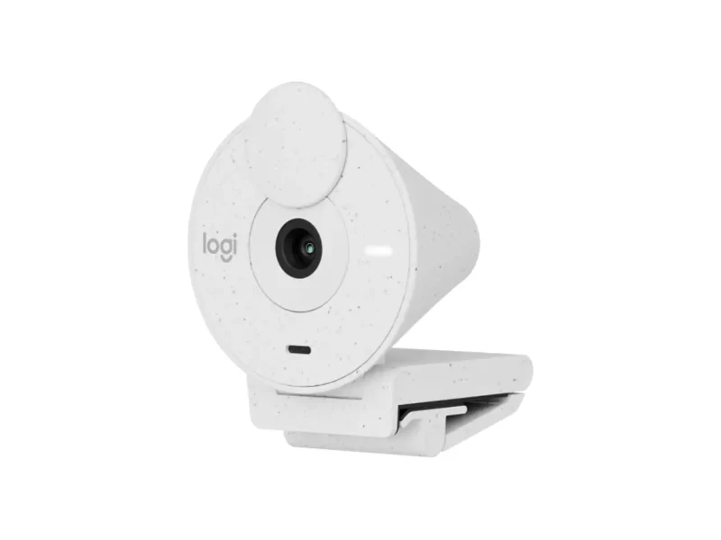 BRIO 300 | Webcam, 1080p, USB-C, Off-White - Imagen 3