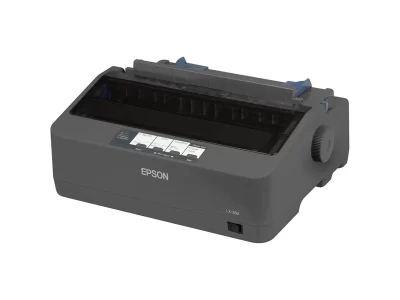Epson LX-350 - Impresora de Impacto, 9 pines, hasta 390 cps, USB, Paralelo