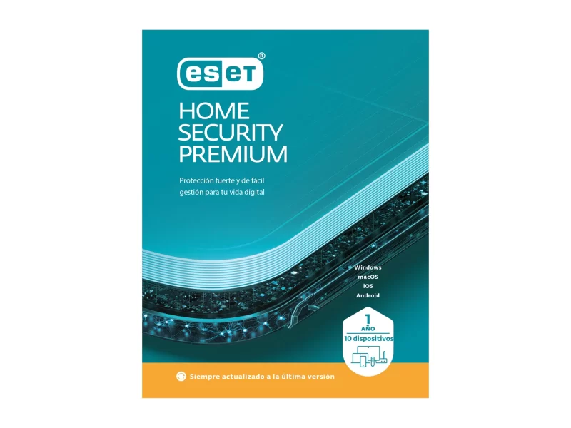 ESET Home Security Premium | 1 Año / 10 Dispositivos