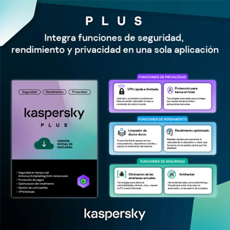 Kaspersky Plus | Licencia digital - Imagen 2