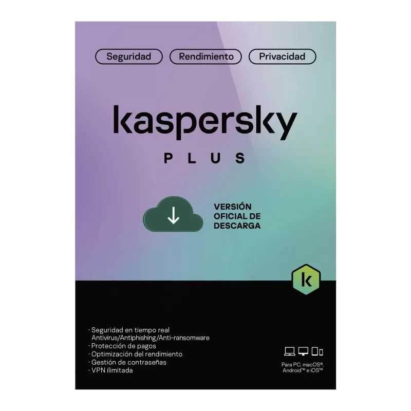 Kaspersky Plus | Licencia digital