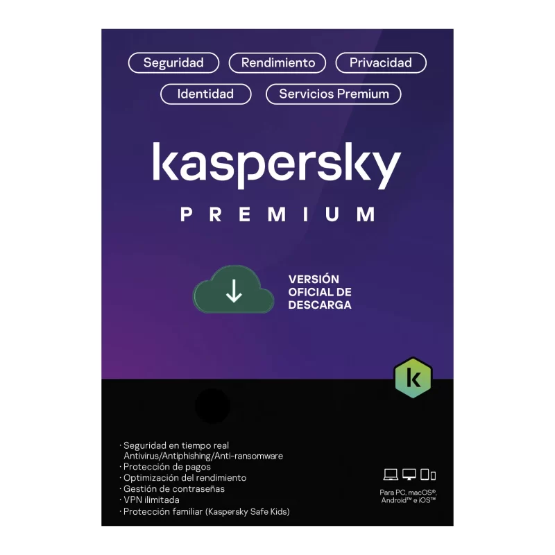 Kaspersky Premium | Licencia digital