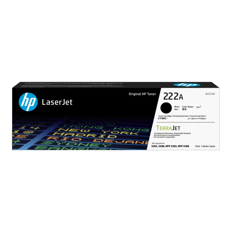 HP 222A | Tóner, Negro
