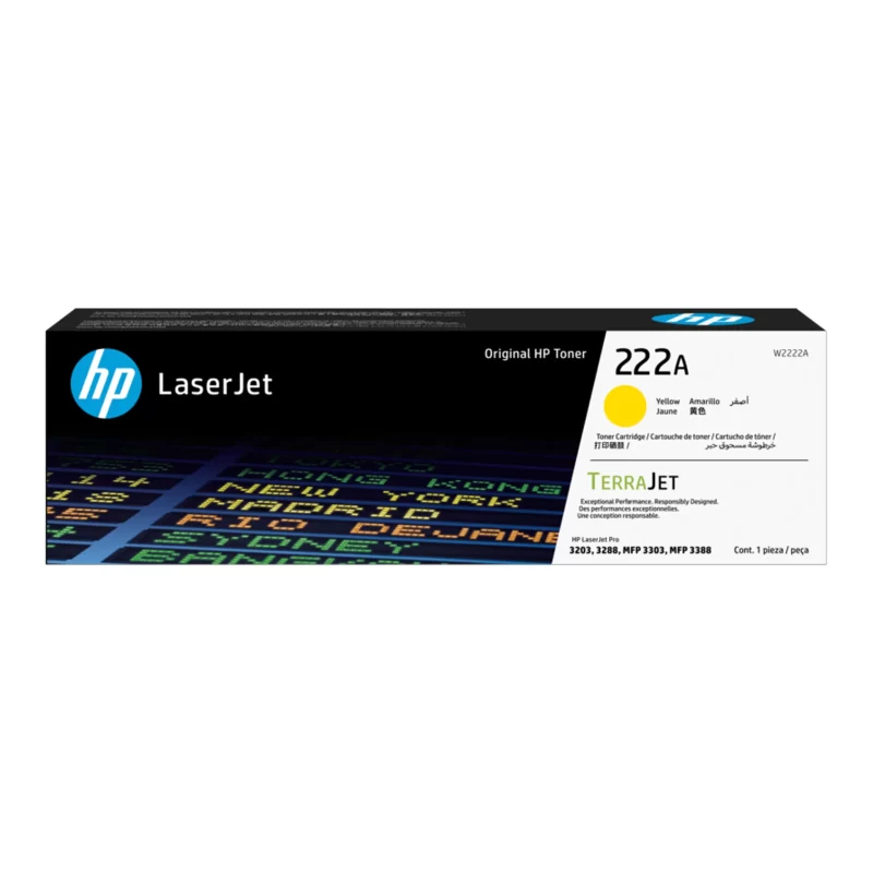 HP 222A | Tóner, Amarillo