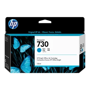 HP DesignJet 730 - Cartucho de tinta de 130 ml, cian