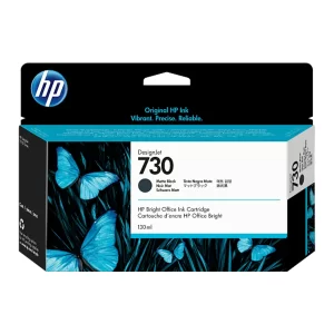 HP DesignJet 730 - Cartucho de tinta de 130 ml, negro mate