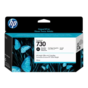 HP DesignJet 730 - Cartucho de tinta de 130 ml, negro fotográfico